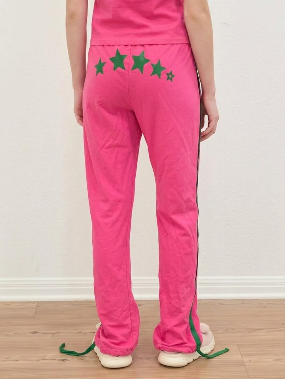 Victoria's Secret PINK Flare Pants Y2k Vintage 2005 LARGE